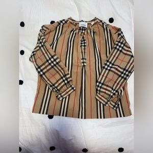 Girls Burberry Shirt